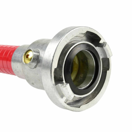 FIRE HOSE NOZZLE w/ BALL SHUT-OFF VALVE 2"