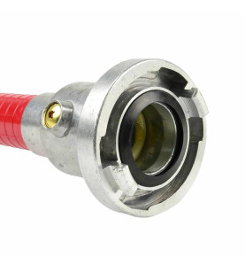 FIRE HOSE NOZZLE w/ BALL SHUT-OFF VALVE 2"
