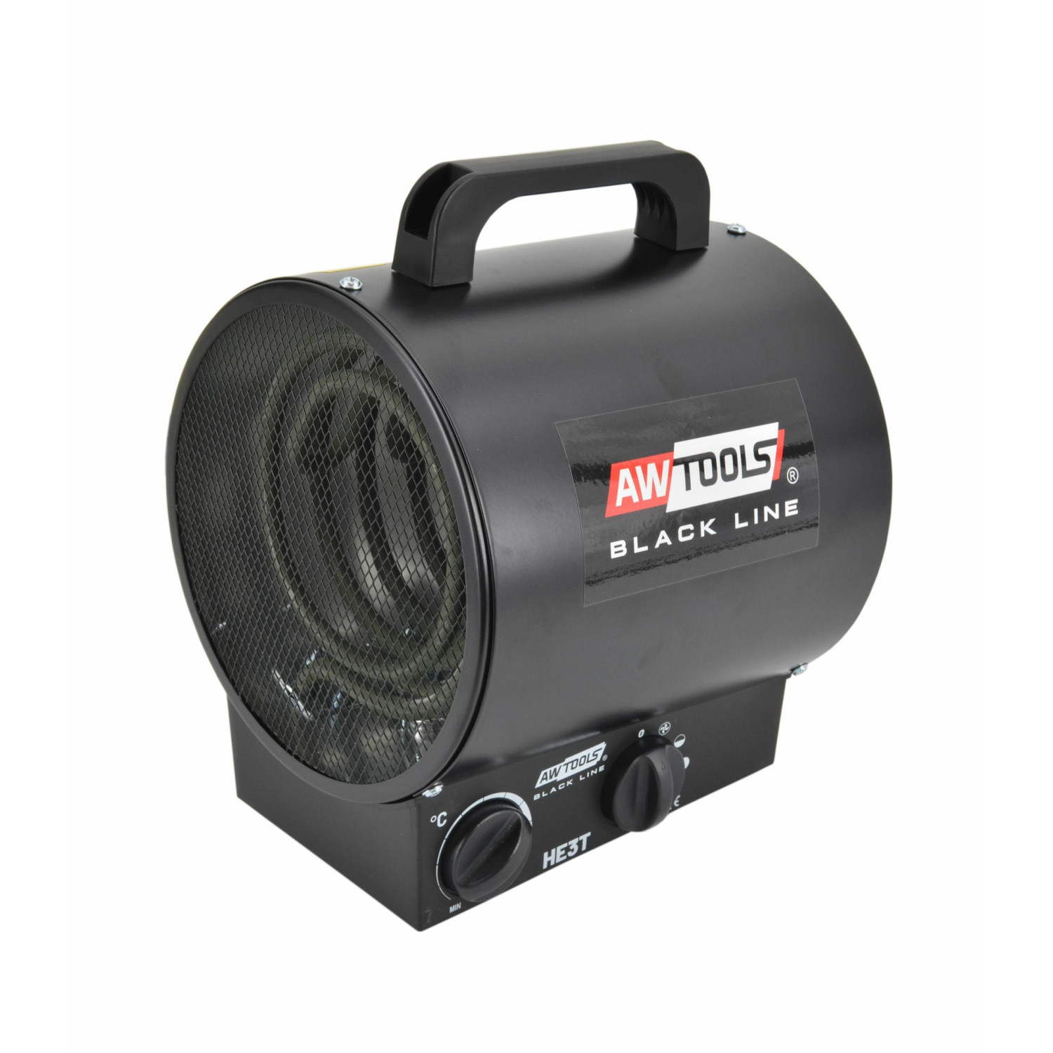 NAGRZEWNICA ELEKTRYCZNA TUBA 3KW HE3T /BLACK LINE