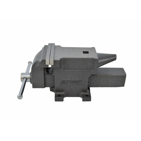 HEAVY-DUTY FIXED BASE BENCH VICE w/ ANVIL 6"/ 150mm