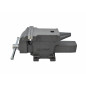 HEAVY-DUTY FIXED BASE BENCH VICE w/ ANVIL/ 4" 100mm