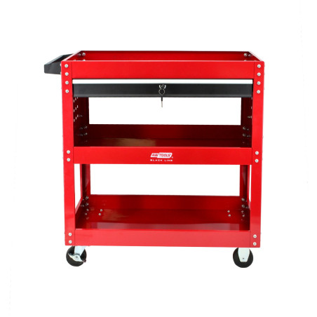 3-TIER WORKSHOP TOOL TROLLEY w/ DRAWER