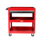 3-TIER WORKSHOP TOOL TROLLEY w/ DRAWER