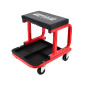 ROLLING WORKSHOP SEAT STOOL w/ TOOL TRAY