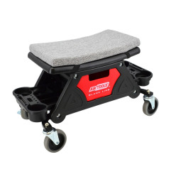 WORKSHOP CREEPER SEAT w/ TOOL TRAY & DRAWER