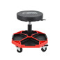 ADJUSTABLE ROLLING WORKSHOP SEAT STOOL w/ TOOL TRAY