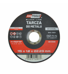 TARCZA DO METALU 115*1,0mm BLACK LINE