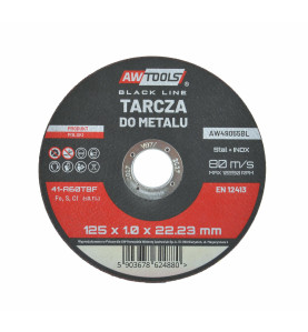 TARCZA DO METALU 125*1,0mm BLACK LINE