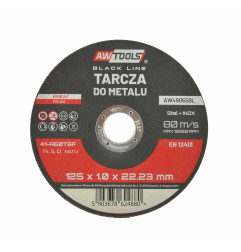 TARCZA DO METALU 125*1,6mm BLACK LINE