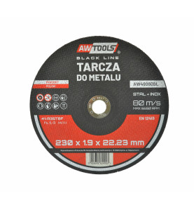 TARCZA DO METALU 230*1,9mm BLACK LINE