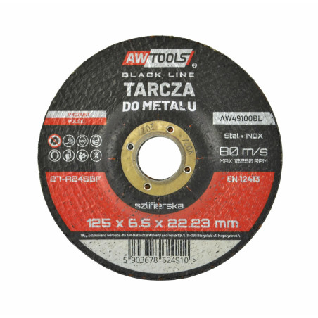 METAL GRINDING DISC 125*6,5mm