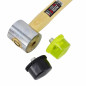 DOUBLE-FACED MALLET 45mm/ WOODEN HANDLE