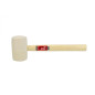 RUBBER MALLET/ WOODEN HANDLE 455g