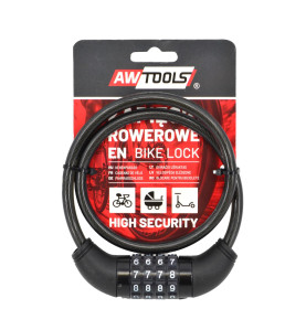 BIKE CABLE LOCK 8x65cm CODE