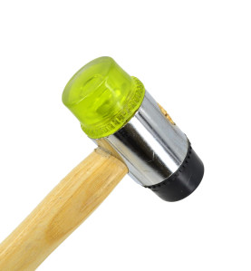 DOUBLE-FACED MALLET 40mm/ WOODEN HANDLE