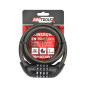 BIKE CABLE LOCK 10x120cm 4-DIGIT