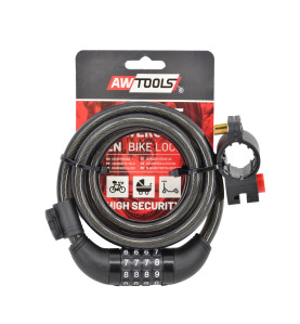BIKE CABLE LOCK 12x150cm 4-DIGIT