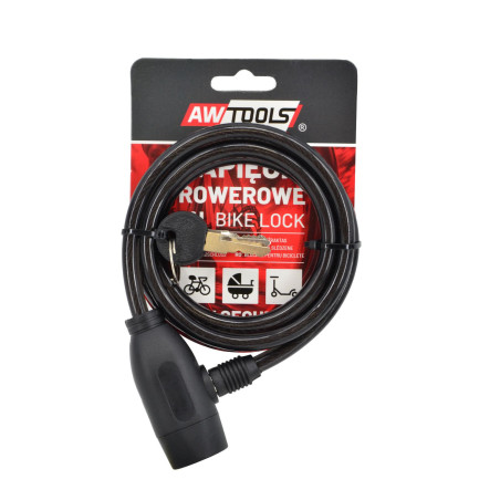 BIKE CABLE LOCK 8x120cm