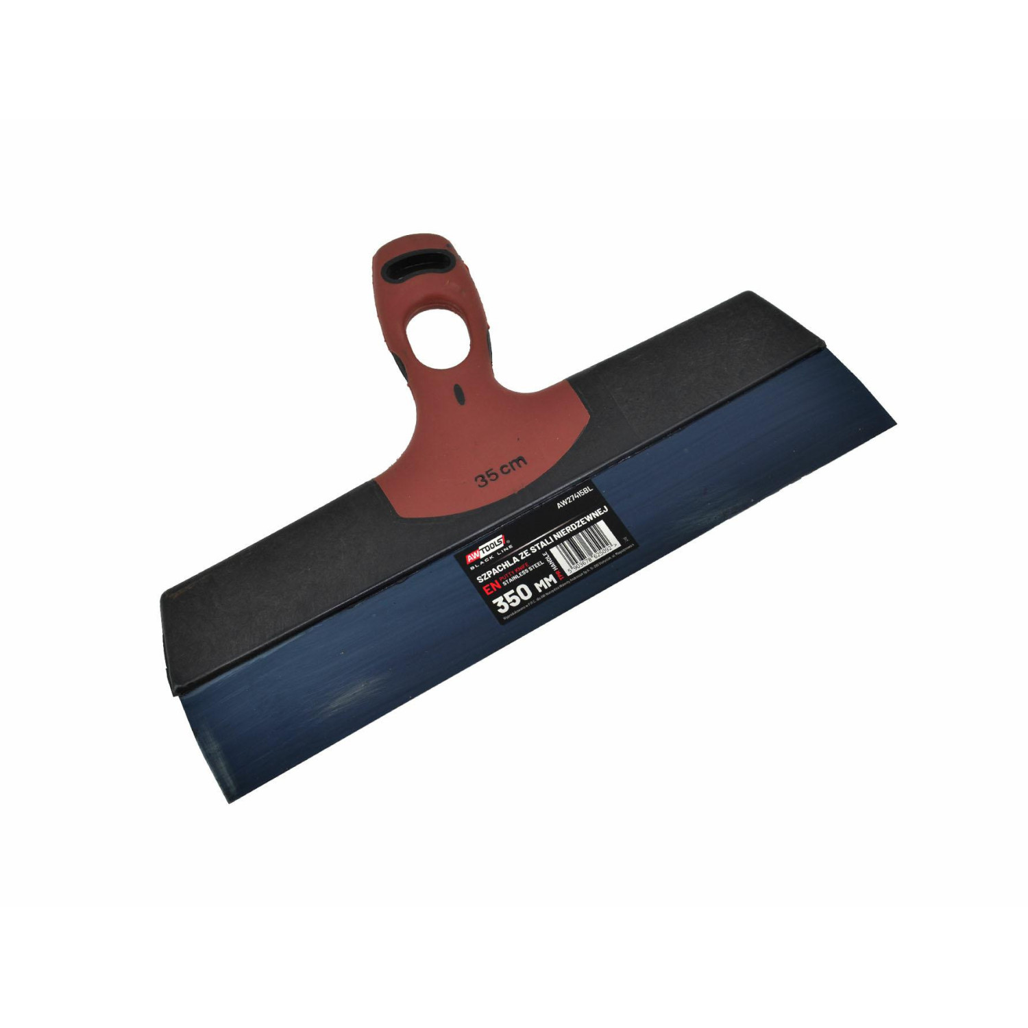 STAINLESS STEEL FACADE TAPING KNIFE 350mm/ TPR HANDLE STAINLESS STEEL FACADE TAPING KNIFE 350mm/ TPR HANDLE