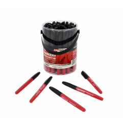 CONSTRUCTION PERMANENT MARKER SET 45pcs/ BLACK