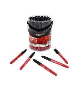 PERMANENT MARKER SET 45pcs/ BLACK