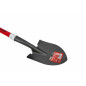MINI POINTED SHOVEL/ FIBREGLASS HANDLE & D-GRIP 16x20cm