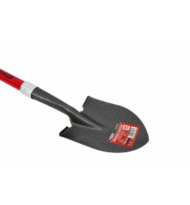 MINI POINTED SHOVEL/ FIBREGLASS HANDLE & D-GRIP 16x20cm