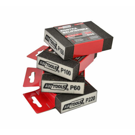 SANDING BLOCK SPONGE 100x70x25mm P80