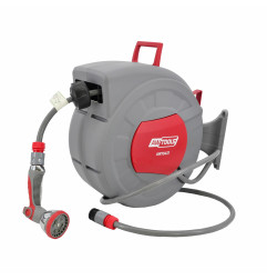 AUTO RETRACTABLE GARDEN HOSE REEL 1/2" 15m