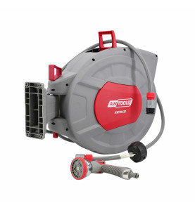 AUTO RETRACTABLE GARDEN HOSE REEL 1/2" 15m