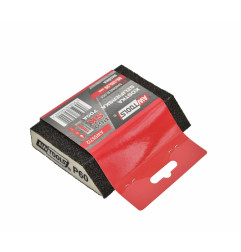 ANGLED SANDING BLOCK SPONGE 89x125x25mm P100