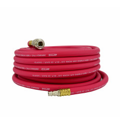 HYBRID AIR HOSE 10mm x 15m w/ QUICK CONNECT COUPLERS