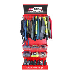 REGAŁ AW WORKWEAR WYSTAWOWY