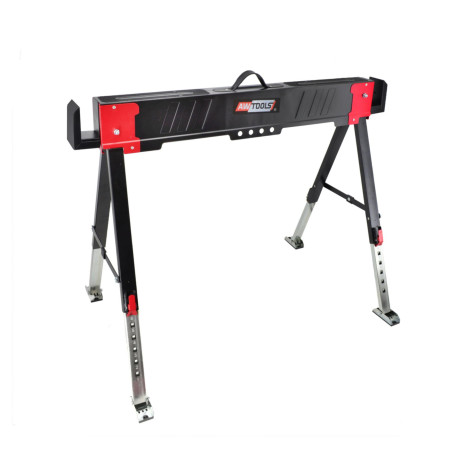 ADJUSTABLE FOLDING SAW HORSE STAND 60-85cm 600kg