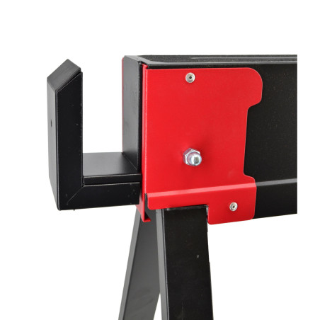 ADJUSTABLE FOLDING SAW HORSE STAND 60-85cm 600kg