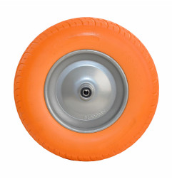 PU FOAM WHEELBARROW WHEEL 4.80/ 4.00-8