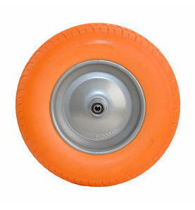 PU FOAM WHEELBARROW WHEEL 4.80/ 4.00-8