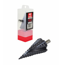 HSS-TiAlN M2 SPIRAL STEP DRILL BIT 6-35mm