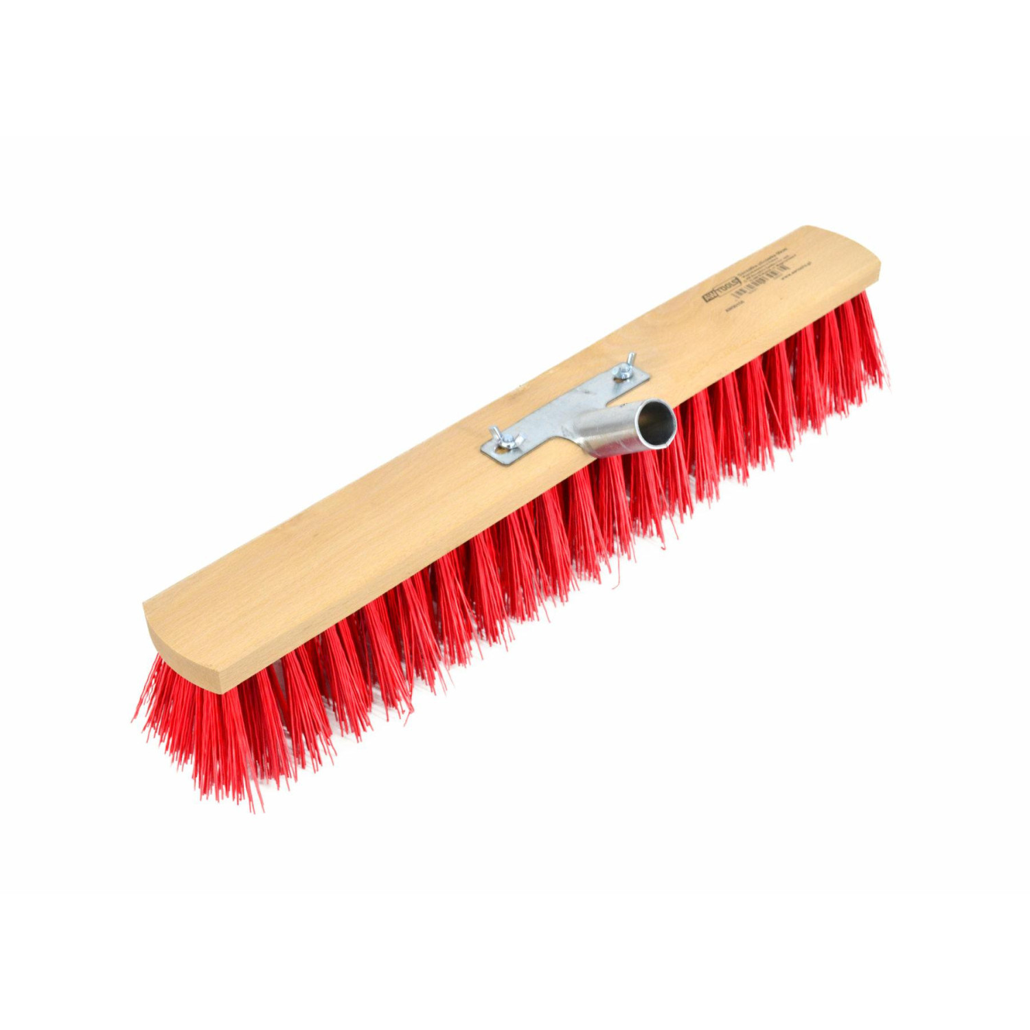 NYLON BRISTLE WOODEN BROOM HEAD 40cm