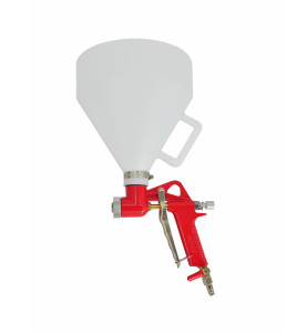 PISTOLET DO TYNKÓW ZE ZBIORNIKIEM PLASTIKOWYM / F-301