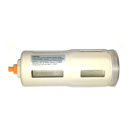 METAL BOWL GUARD+DRAIN VALVE MINI 1/4"