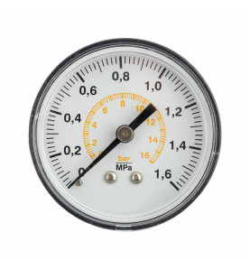 MANOMETR PNEUMATYCZNY 1/4" 16BAR, DO POWIETRZA