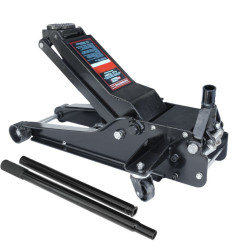 DŹWIGNIK HYDRAULICZNY "ŻABA" 4 TONY 90 - 550mm PODWÓJNY TŁOK NISKOPROFILOWY