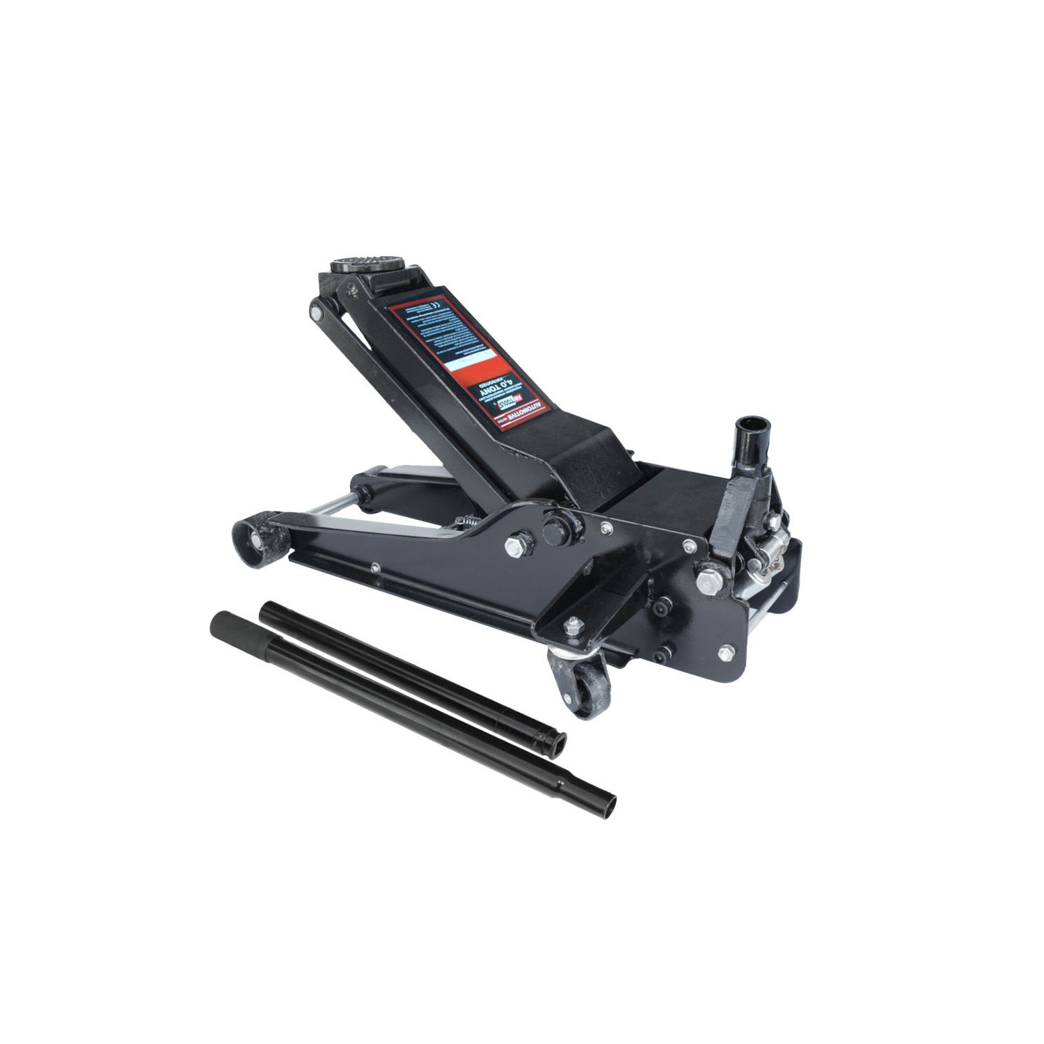 LOW-PROFILE HYDRAULIC FLOOR JACK 4T 90-550mm / DUAL PISTON