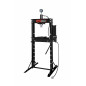 PNEUMATIC/ HYDRAULIC WORKSHOP PRESS 30T w/ PRESSURE GAUGE