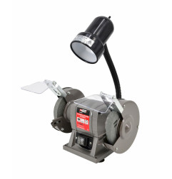 SZLIFIERKA STOŁOWA 125mm / 150W Z LAMPKĄ