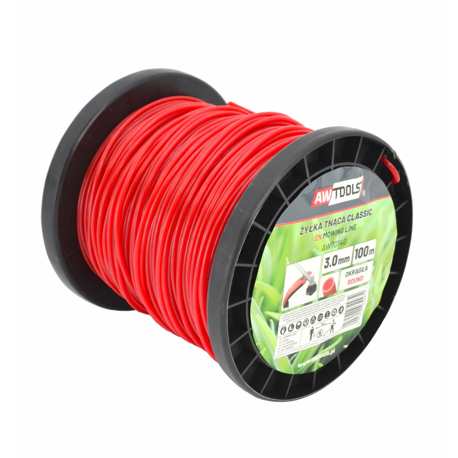 ROUND TRIMMER LINE CLASSIC 3.0x100m