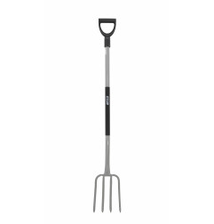 STEEL DIGGING FORK WITH D-GRIP 18x25cm
