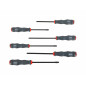 STRIKING CAP GO-THROUGH SCREWDRIVER SET 6pcs 3xSL+3xPH STRIKING CAP GO-THROUGH SCREWDRIVER SET 6pcs 3xSL+3xPH