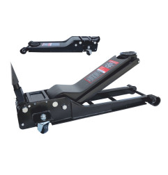 2T LOW-PROFILE HYDRAULIC FLOOR JACK 70-610mm/ DOUBLE PISTON & LONG BODY